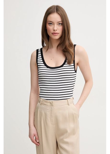 United colors of benetton top din bumbac culoarea alb 30ysdh010