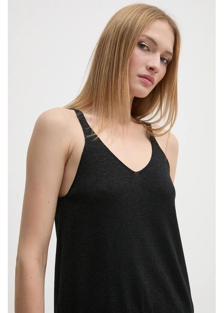United colors of benetton top femei culoarea negru 1194dh015
