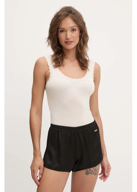 United colors of benetton top femei culoarea negru