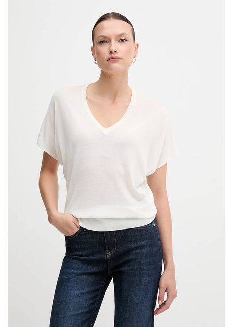 United colors of benetton tricou culoarea alb 103vd402u