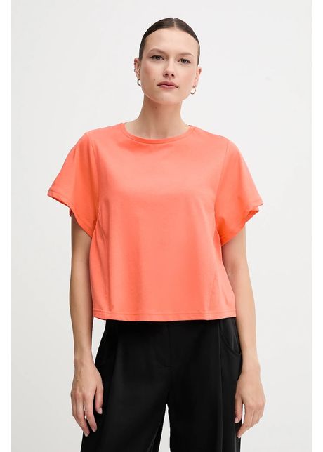 United colors of benetton tricou din bumbac culoarea portocaliu 3u53d109u