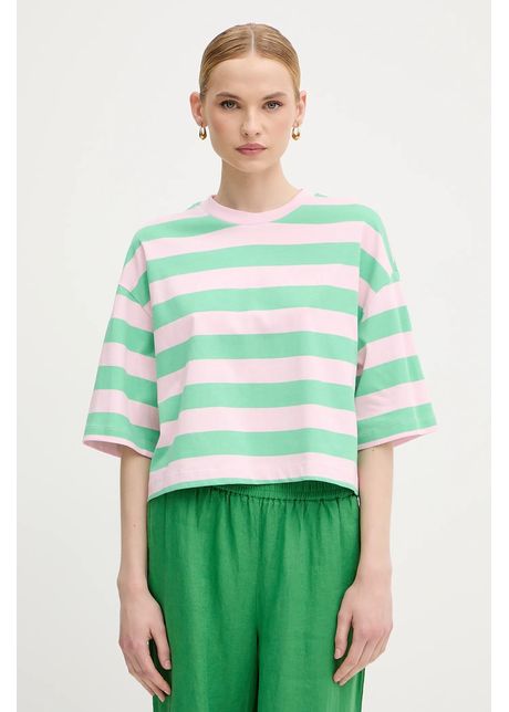 United colors of benetton tricou din bumbac culoarea verde 32jpd10a5