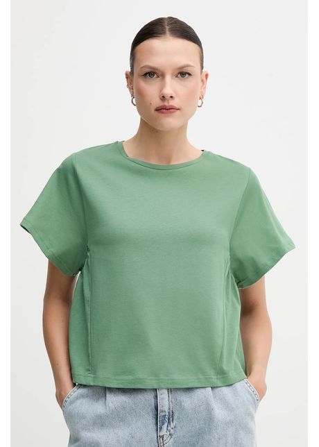 United colors of benetton tricou din bumbac culoarea verde 3u53d109u