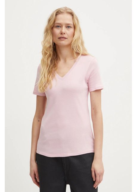 United colors of benetton tricou din bumbac femei culoarea roz 3ga2e4230