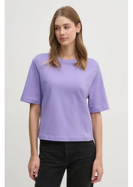 United colors of benetton tricou din bumbac femei culoarea violet 3bl0e17g5
