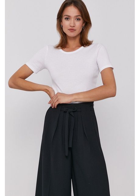 United colors of benetton tricou femei culoarea alb