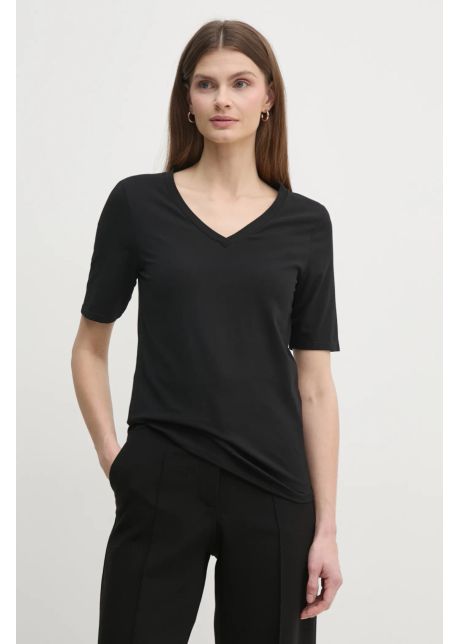 United colors of benetton tricou femei culoarea negru 3zqm3m078