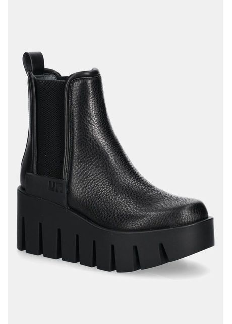 United nude ghete chelsea de piele grip chelsea lo iii femei culoarea negru toc pana 1086901192