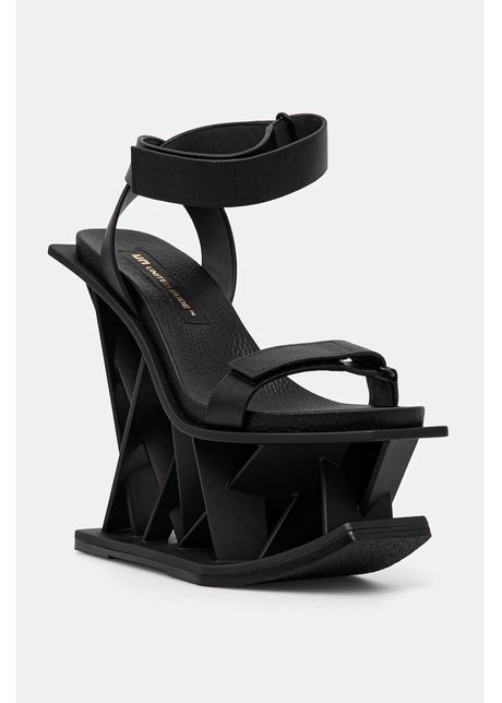 United nude sandale de piele vector culoarea negru 108490116