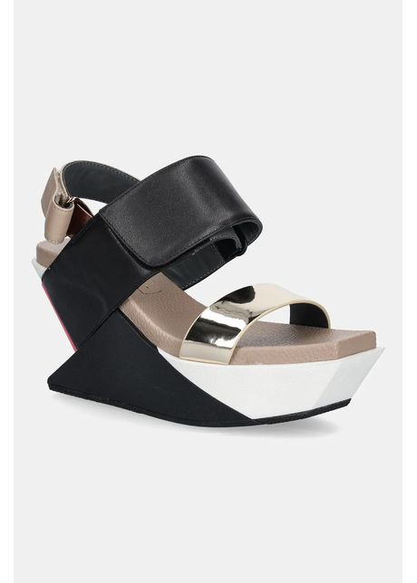 United nude sandale delta wedge sandal culoarea negru 1041389316