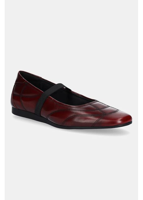 Vagabond shoemakers balerini de piele 5925 518 47 culoarea bordo 5925 518 47