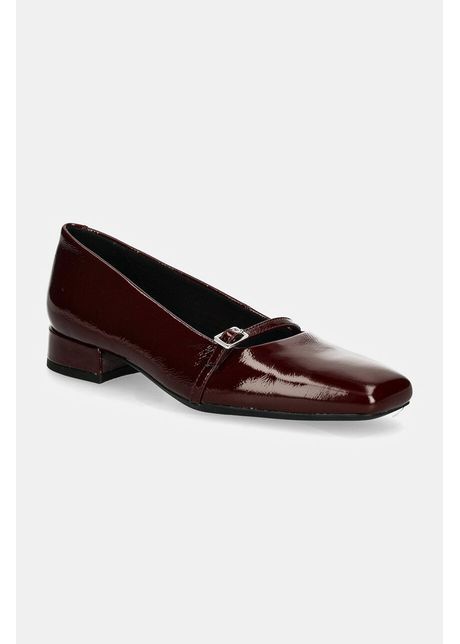 Vagabond shoemakers balerini de piele debbi culoarea bordo 5818 160 38
