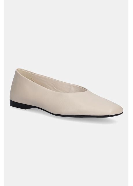 Vagabond shoemakers balerini de piele delia culoarea bej 5907 101 02