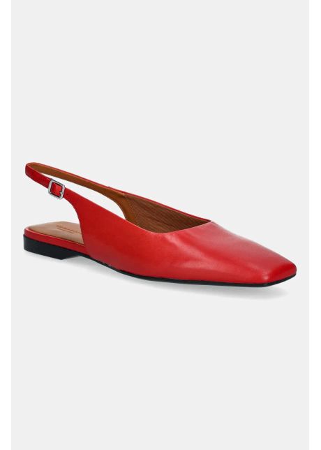 Vagabond shoemakers balerini de piele delia culoarea rosu 5907 201 48