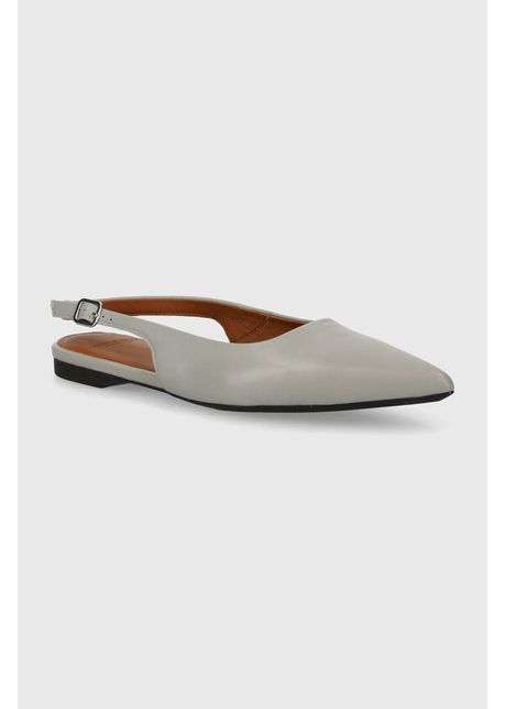 Vagabond shoemakers balerini de piele hermine cu toc deschis 5733 101 77