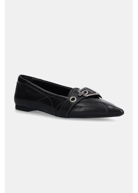 Vagabond shoemakers balerini de piele hermine culoarea negru 5833 101 20