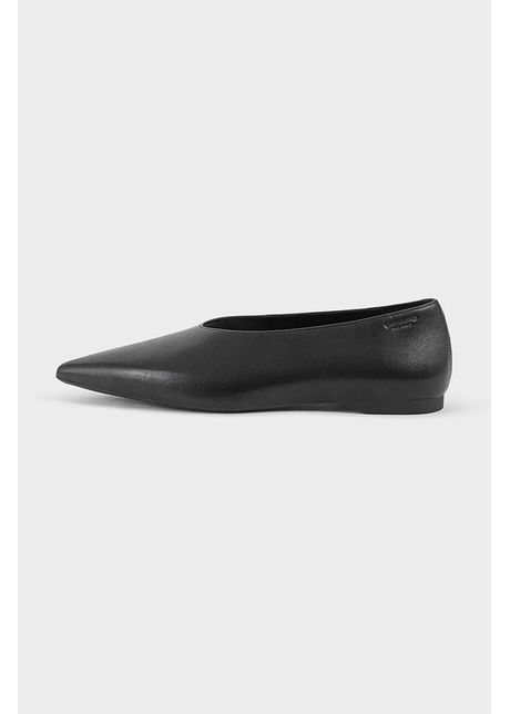 Vagabond shoemakers balerini de piele hermine culoarea negru 5933 001 20