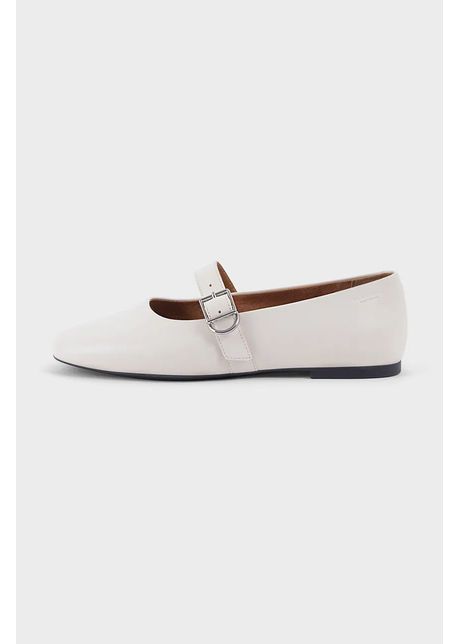 Vagabond shoemakers balerini de piele jolin culoarea bej 5608 001 02