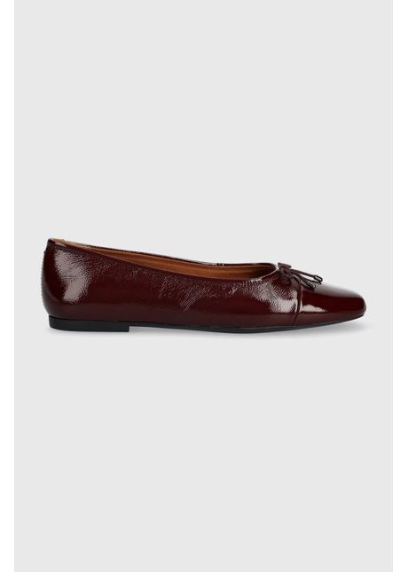 Vagabond shoemakers balerini de piele jolin culoarea bordo 5508 160 38