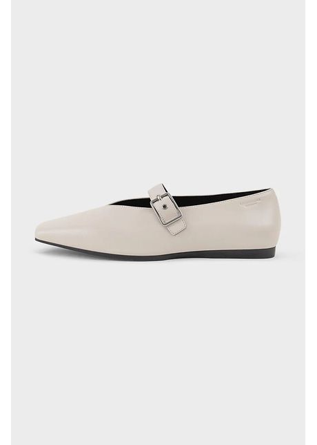 Vagabond shoemakers balerini de piele wioletta culoarea bej 5701 201 02