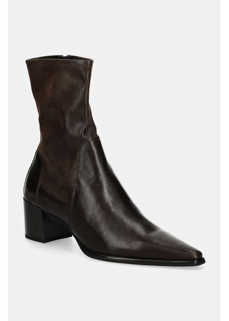 Vagabond Shoemakers botine GISELLE femei, culoarea maro, cu toc drept, 5654-202-35