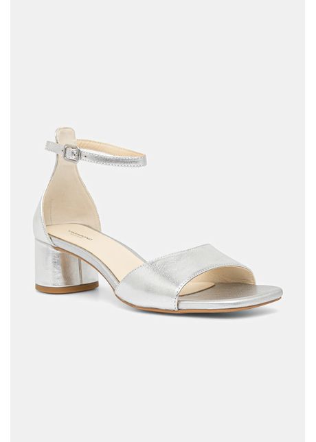 Vagabond shoemakers sandale de piele piper culoarea argintiu 5921 083 79