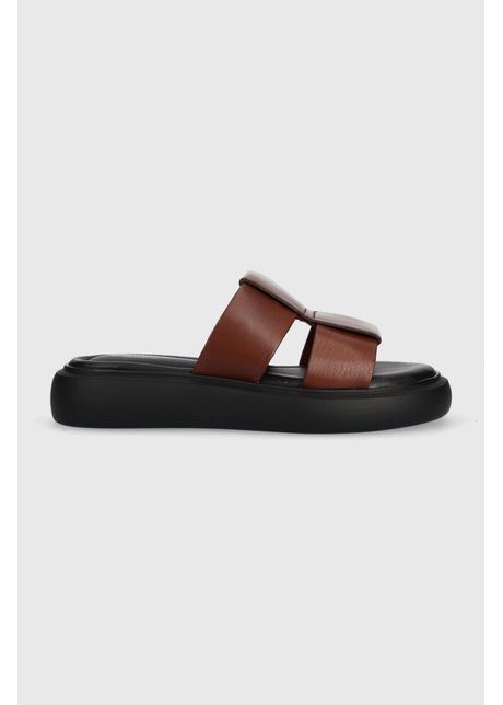 Vagabond shoemakers slapi de piele blenda femei culoarea maro 5519 201 27