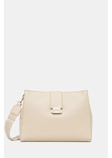 Valentino bags poseta culoarea bej vbs6ij01
