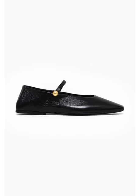 Vanda novak balerini de piele evina culoarea negru evina