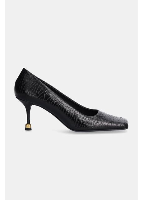 Vanda novak stilettos de piele mira culoarea negru