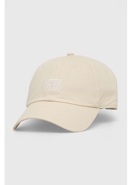 Vans apc de baseball din bumbac culoarea bej cu imprimeu