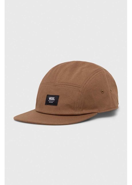 Vans apc de baseball din bumbac culoarea maro cu imprimeu