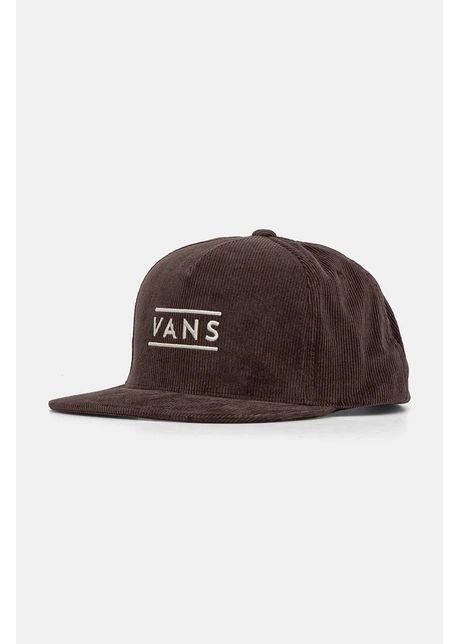 Vans apc de baseball din bumbac culoarea maro cu imprimeu vn000hsf7yo1