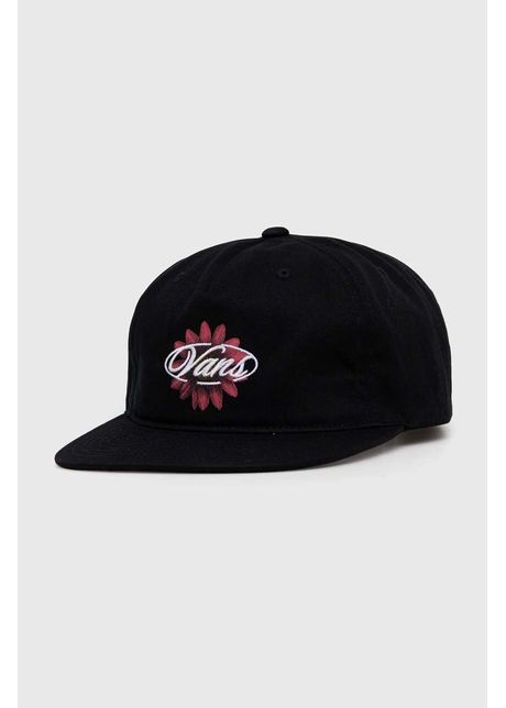 Vans apc de baseball din bumbac culoarea negru cu imprimeu