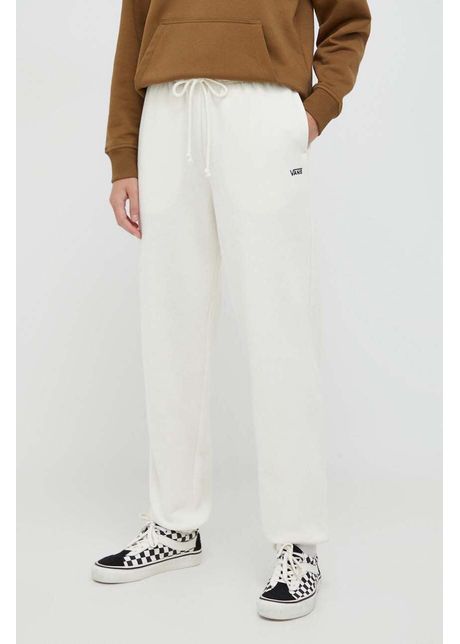 Vans pantaloni de trening culoarea bej