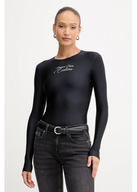 Versace Jeans Couture body culoarea negru, 79HAM2A1 N0008
