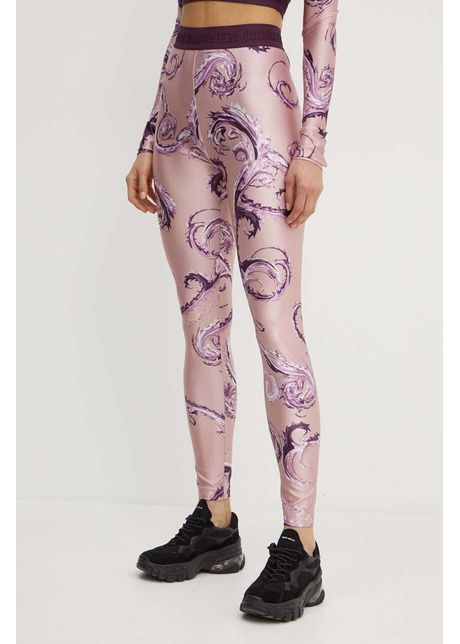 Versace jeans couture colanti femei culoarea roz modelator 77hac101 js360