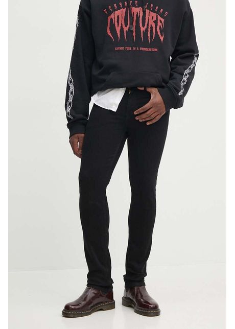Versace jeans couture jeansi barbati culoarea negru 77gab5s0 cdw00