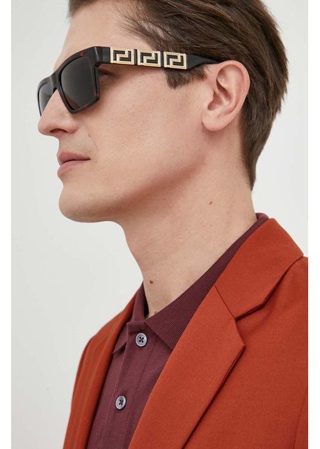 Versace ochelari de soare barbati culoarea maro