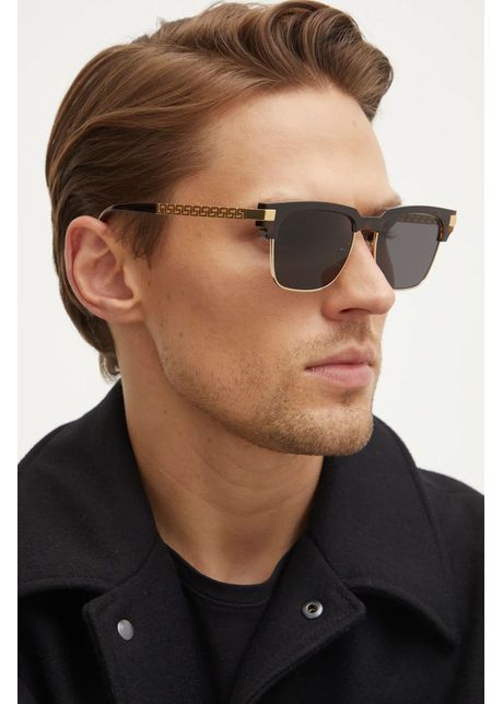 Versace ochelari de soare barbati culoarea maro
