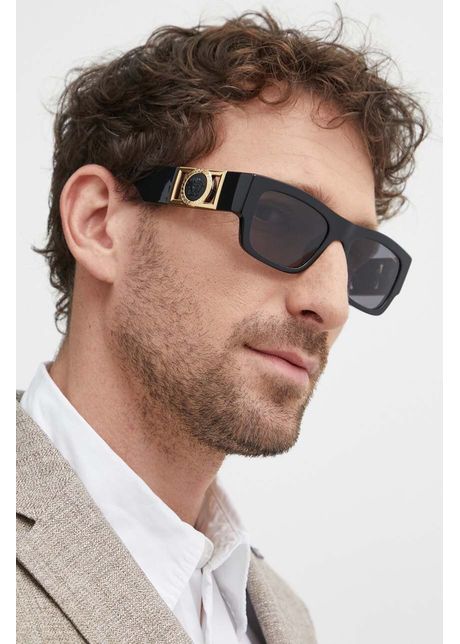 Versace ochelari de soare barbati culoarea negru 0ve4416u