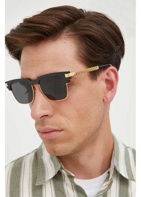 Versace ochelari de soare barbati culoarea negru