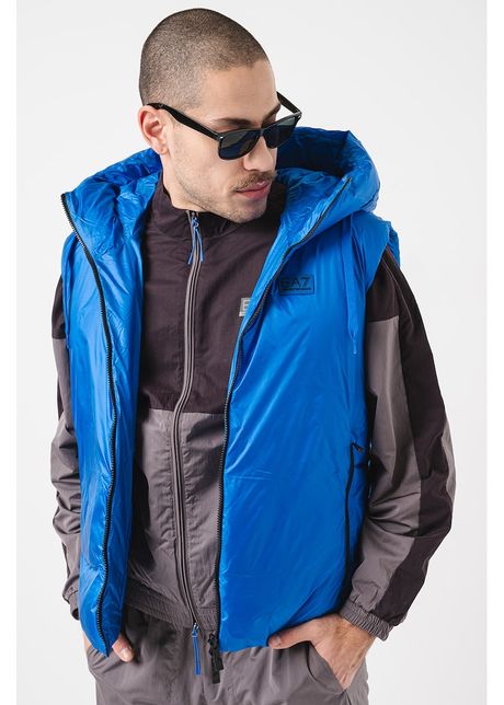 Vesta din nylon cu vatelina si logo
