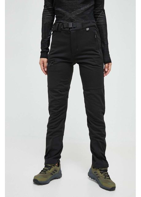 Viking pantaloni de exterior Summit Warm 2.0 culoarea negru