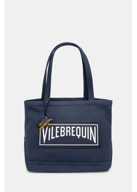 Vilebrequin geanta de bumbac bretbag culoarea albastru marin breu3100