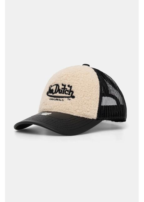 Von dutch apc trucker newark culoarea negru cu imprimeu 7030825