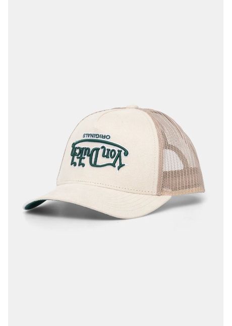 Von dutch apc trucker soho culoarea bej cu imprimeu 7030811
