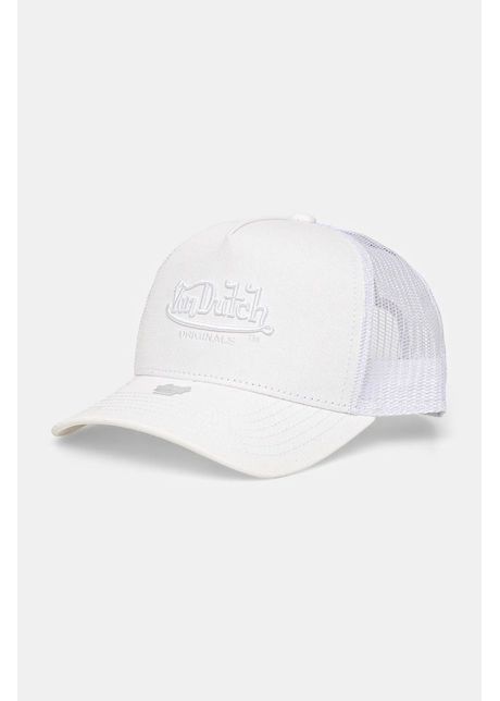 Von dutch sapca culoarea alb neted 7030830