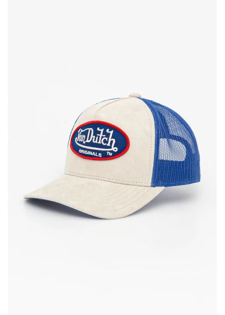 Von dutch sapca culoarea bej cu imprimeu 7030828