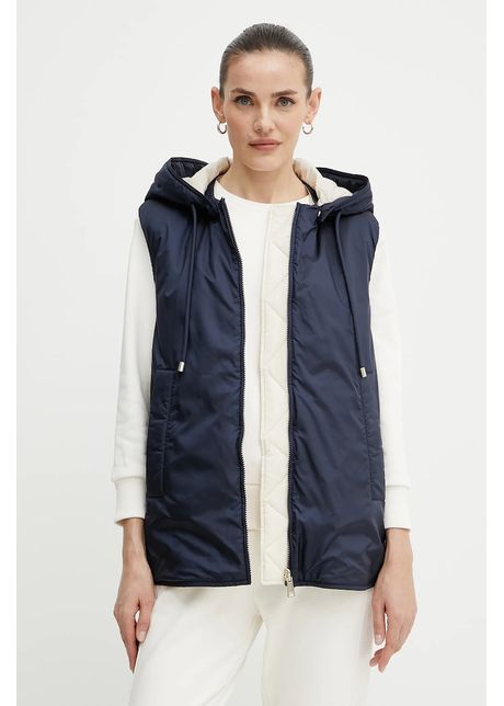 Weekend max mara vest cu dou fe e femei culoarea albastru marin de tranzitie 2515291011600
